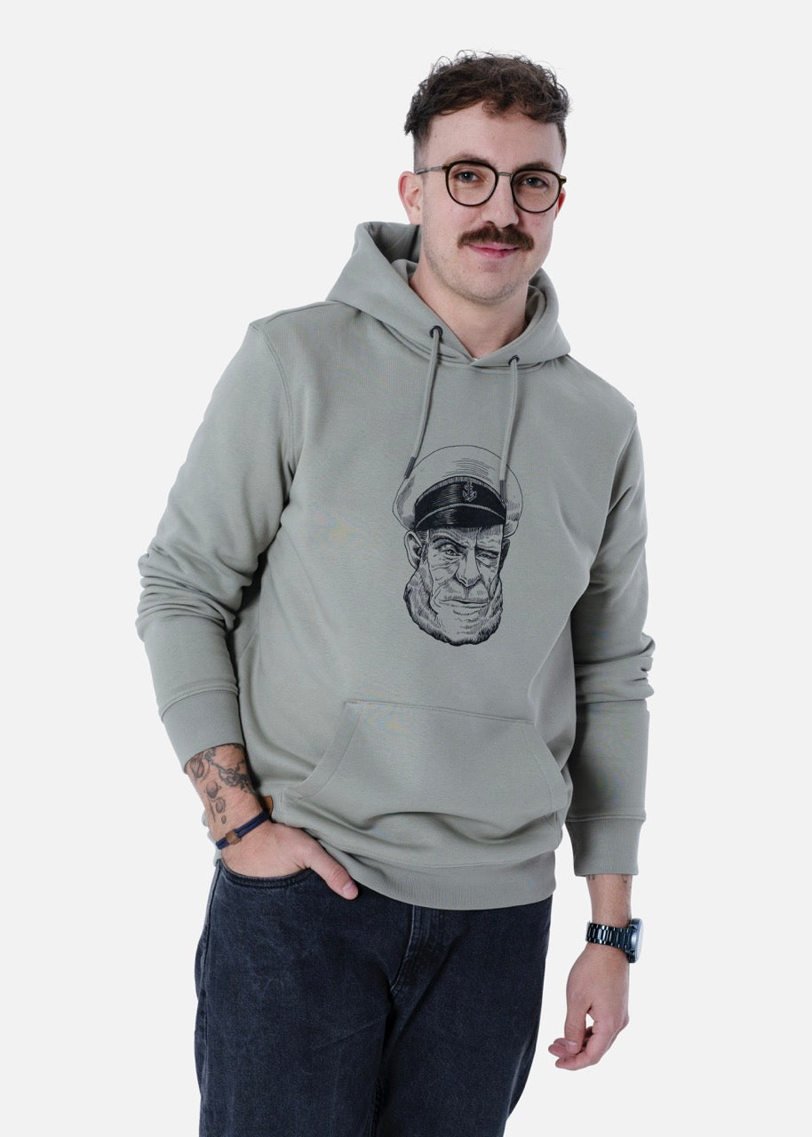 Hoodie unisex 'Käpt'n Korn'
