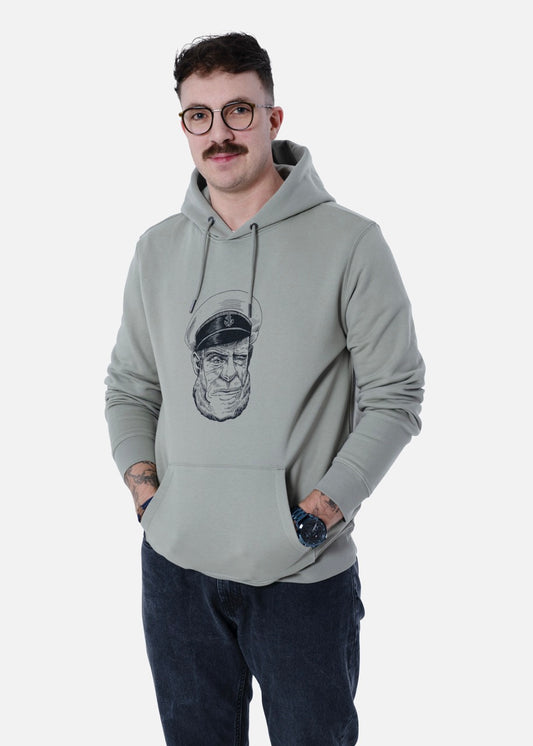 Hoodie unisex 'Käpt'n Korn'