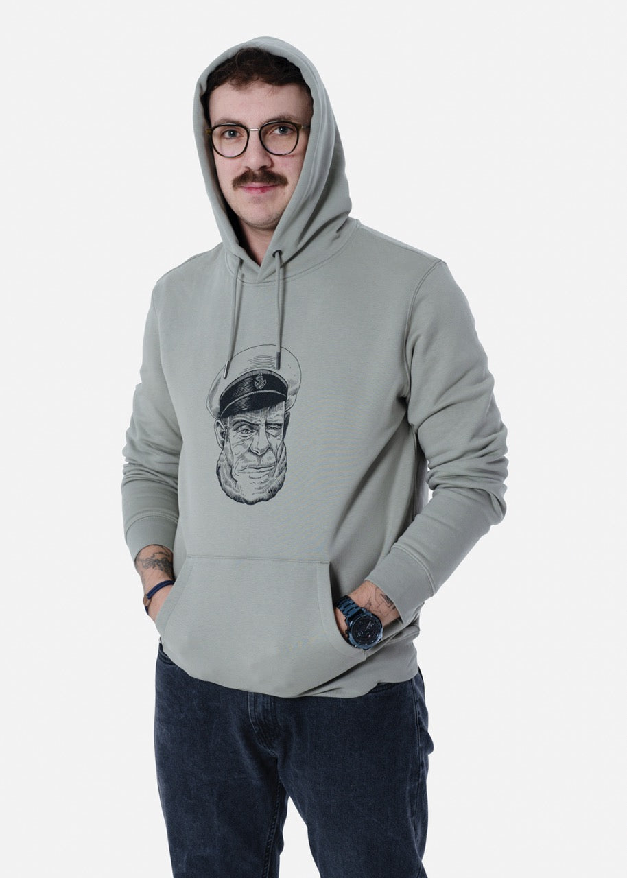 Hoodie unisex 'Käpt'n Korn'