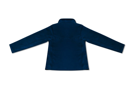 Softshelljacke mit weißen Stick