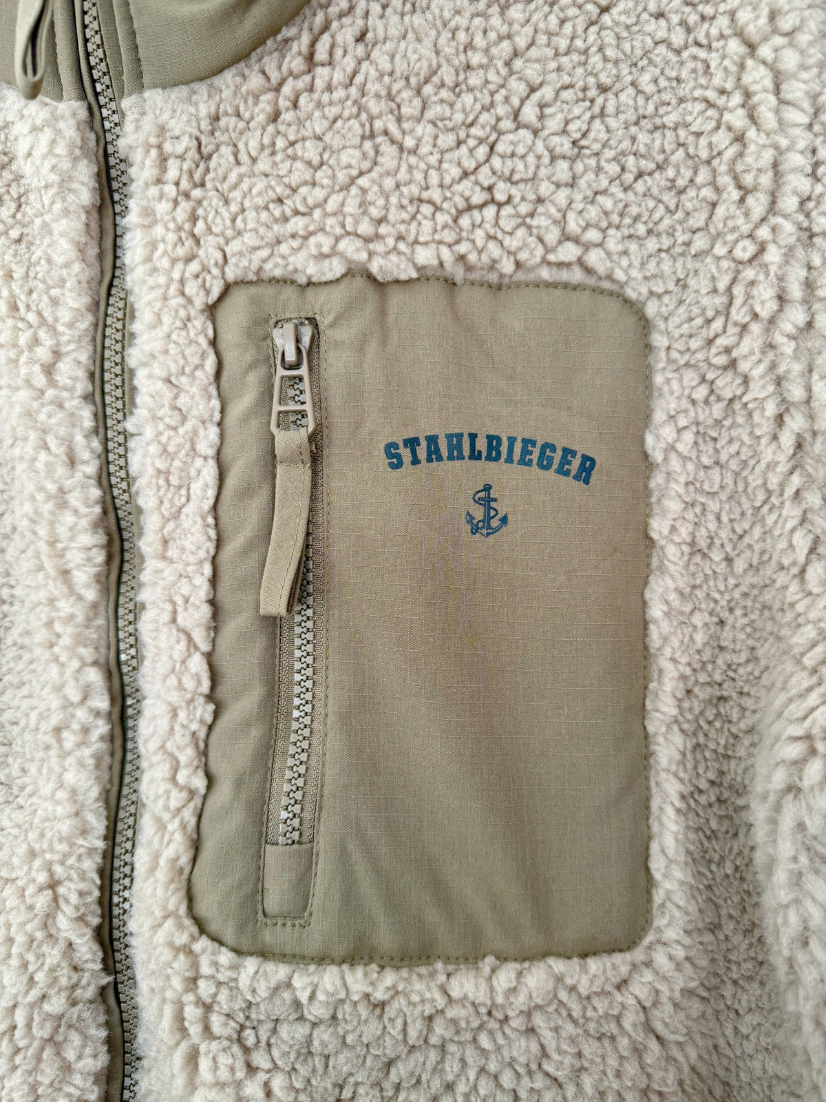 Sherpajacke Stahlbieger