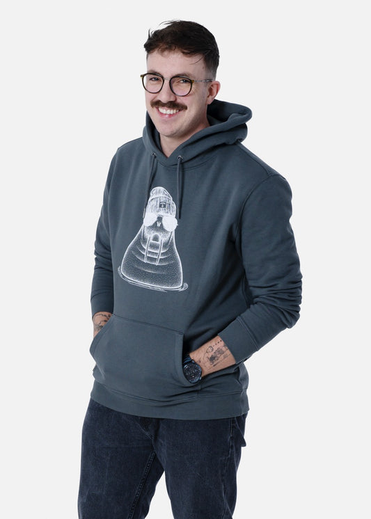 Hoodie unisex 'Walross'