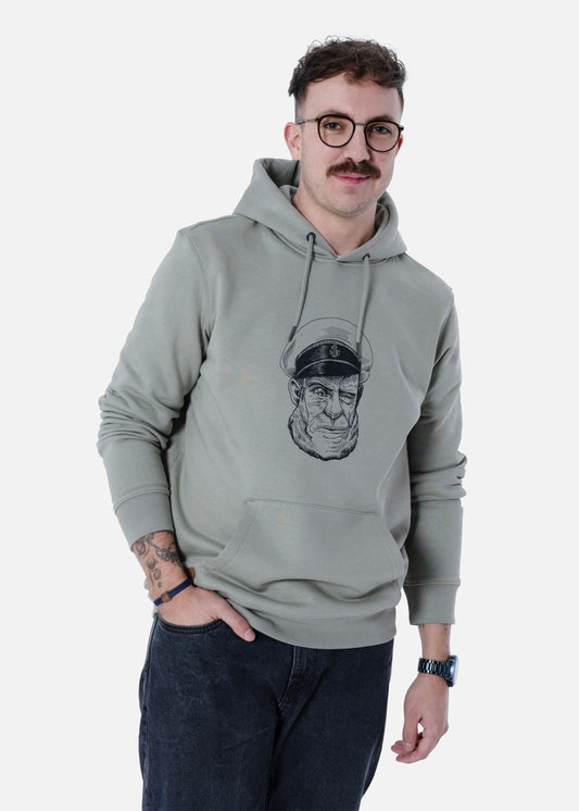Hoodie unisex 'Käpt'n Korn'