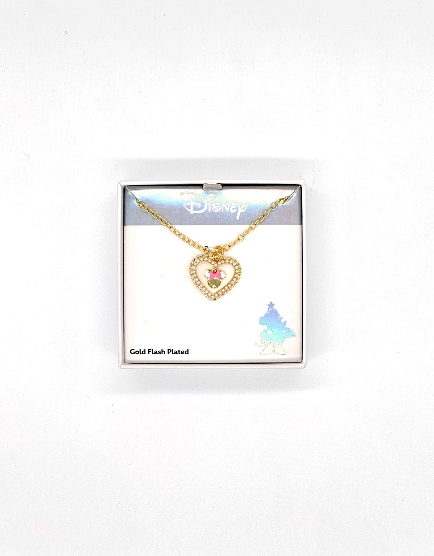 Disney Halskette Minnie, goldfarben Herz